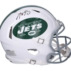 New York Jets Autographed Items | Helmets^Aaron Rodgers Autographed 2024 Riddell Alternate Speed Authentic Helmet