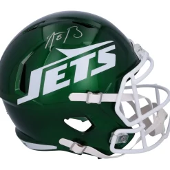 New York Jets Autographed Items | Helmets^Aaron Rodgers Autographed 2024 Riddell Speed Replica Helmet