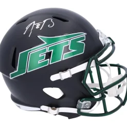 New York Jets Autographed Items | Helmets^Aaron Rodgers Autographed 2024 Riddell Alternate Speed Replica Helmet