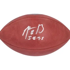 New York Jets Autographed Items | Footballs^Aaron Rodgers Autographed Duke Full Color Football With