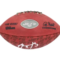 New York Jets Autographed Items | Footballs^Aaron Rodgers Autographed Duke Showcase Football