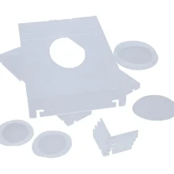 New York Jets Display Cases^Acrylic Stackable And Collapsible Football Display Case