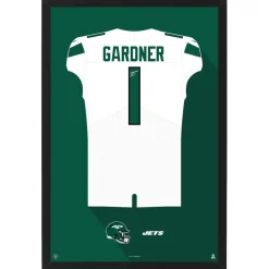 New York Jets Wall Art | Wall Art^Ahmad Sauce Gardner Away Jersey Framed Art Print