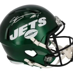 New York Jets Autographed Items | Helmets^Ahmad Sauce Gardner Autographed Riddell 2023 Alternate Speed Replica Helmet