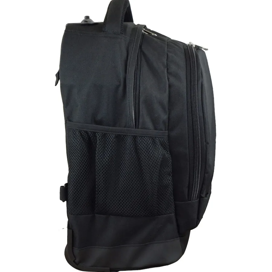 New York Jets Travel | School Supplies^Black 19'' Premium Wheeled Backpack