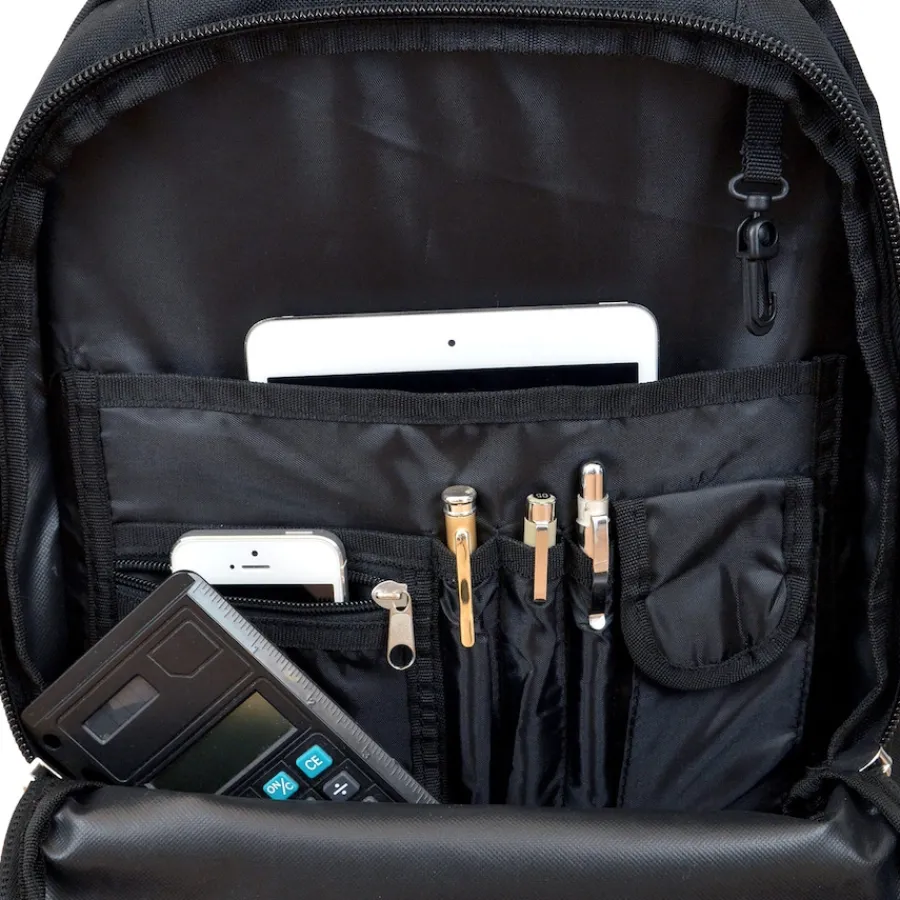 New York Jets Travel | School Supplies^Black 19'' Premium Wheeled Backpack