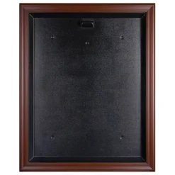 New York Jets Display Cases^Brown Framed Jersey Case