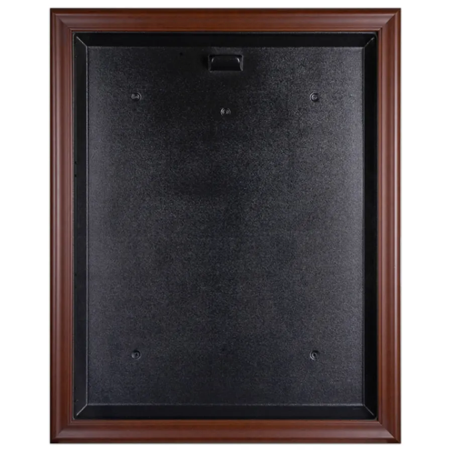 New York Jets Display Cases^Brown Framed Jersey Case