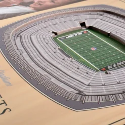 New York Jets Picture Frames & Albums^Brown 3D StadiumViews Picture Frame