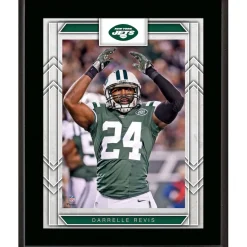 New York Jets Photos | Plaques^Darrelle Revis 10.5" X 13" Sublimated Player Plaque