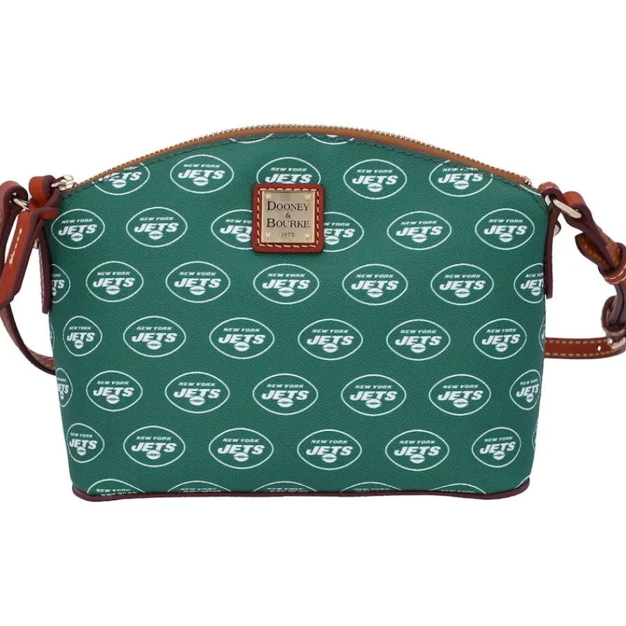 Women New York Jets Accessories | Purses^Dooney & Bourke Signature Suki Crossbody With Medium Wristlet