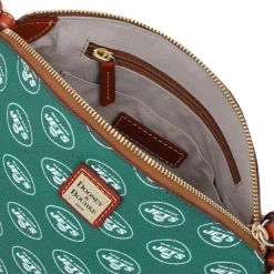 Women New York Jets Accessories | Purses^Dooney & Bourke Signature Suki Crossbody With Medium Wristlet