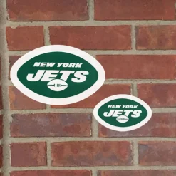 New York Jets Game Room^Fathead 5-Piece Mini Alumigraphic Outdoor Decal Set