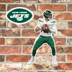 New York Jets Game Room^Fathead Zach Wilson Alumigraphic Outdoor Die-Cut Decal