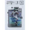 New York Jets Trading Cards^Garrett Wilson Autographed 2022 Panini Donruss Optic Rated Rookie #206 Beckett Fanatics Witnessed Authenticated 9/10 Rookie Card With "2022 OROY" Inscription