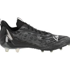 New York Jets Autographed Items | Cleats & Shoes^Garrett Wilson Autographed Game-Used Black Adidas Cleats From The 2023 NFL Season