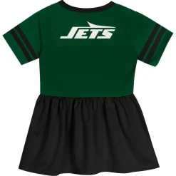 Kids New York Jets Dresses & Skirts^Girls Toddler Green Stadium Lights Fashion Jersey Dress