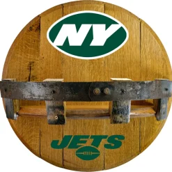 New York Jets Furniture^Imperial 21'' Reclaimed Oak Bar Shelf