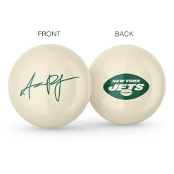 New York Jets Toys & Games^Imperial Aaron Rodgers White Green Bay Packers Player Signature & Team Cue Ball