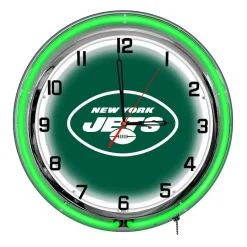 New York Jets Clocks^Imperial 18'' Neon Clock
