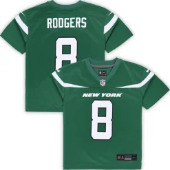 Kids New York Jets Jerseys | Kids^Infant Nike Aaron Rodgers Gotham Green Game Jersey