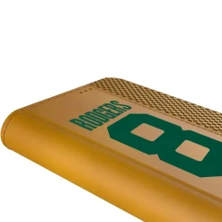 New York Jets Phone Cases | Electronics^Keyscaper Aaron Rodgers Brown Folio IPhone Case
