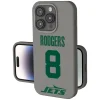 New York Jets Phone Cases | Electronics^Keyscaper Aaron Rodgers Gray Ready Soft Touch IPhone Case