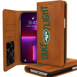 New York Jets Phone Cases^Keyscaper Brown IPhone Folio Case