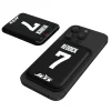 New York Jets Checkbooks-Wallets^Keyscaper Haason Reddick Black Magnetic Credit Card Wallet