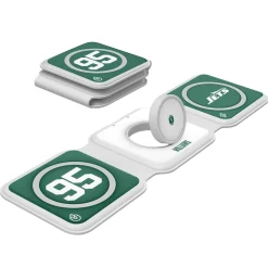 New York Jets Phone Cases | Electronics^Keyscaper Quinnen Williams 3-in-1 Foldable Charger