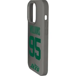 New York Jets Phone Cases | Electronics^Keyscaper Quinnen Williams Gray Ready Soft Touch IPhone Case