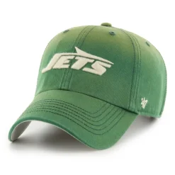 New York Jets Hats | Men^Men's '47 Green Dusted Relaxed Clean Up Adjustable Hat