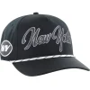 New York Jets Adjustable^Men's '47 Black Overhand Speckle Hitch Adjustable Hat