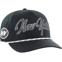 New York Jets Adjustable^Men's '47 Black Overhand Speckle Hitch Adjustable Hat