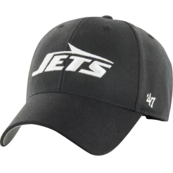 New York Jets Adjustable^Men's '47 Black MVP Adjustable Hat