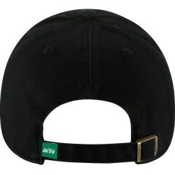 New York Jets Hats | Men^Men's '47 Black Clean Up Team Script Adjustable Hat