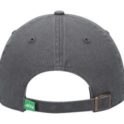 New York Jets Adjustable^Men's '47 Charcoal Clean Up Legacy Adjustable Hat
