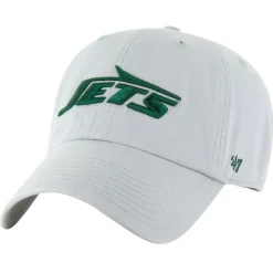 New York Jets Hats | Men^Men's '47 Gray Team Clean Up Adjustable Hat