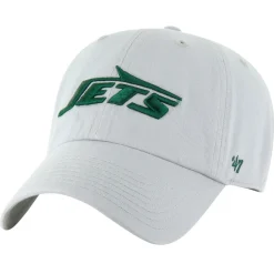 New York Jets Hats | Men^Men's '47 Gray Team Clean Up Adjustable Hat