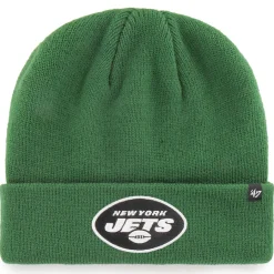 New York Jets Knit^Men's '47 Green Primary Basic Cuffed Knit Hat