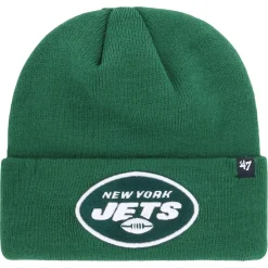 New York Jets Hats | Men^Men's '47 Green Primary Cuffed Knit Hat