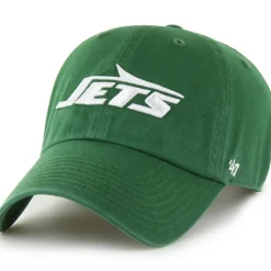 New York Jets Adjustable | Hats^Men's '47 Green Clean Up Primary Adjustable Hat