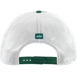 New York Jets Hats | Men^Men's '47 Green/White Downburst Relaxed Hitch Trucker Adjustable Hat