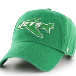 New York Jets Adjustable^Men's '47 Kelly Green Historic Clean Up Legacy Adjustable Hat