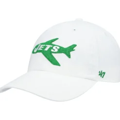 New York Jets Adjustable^Men's '47 White Clean Up Legacy Adjustable Hat