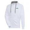 New York Jets Jackets | Big & Tall^Men's Antigua White Big & Tall Victory Full-Zip Hoodie