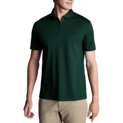 New York Jets Polos^Men's Charles Tyrwhitt Green Quarter-Zip Polo
