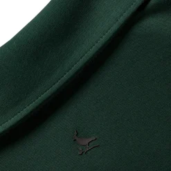 New York Jets Polos^Men's Charles Tyrwhitt Green Quarter-Zip Polo