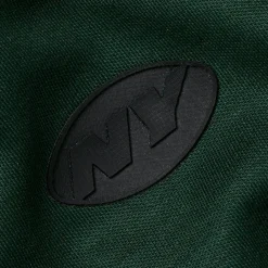 New York Jets Polos^Men's Charles Tyrwhitt Green Quarter-Zip Polo