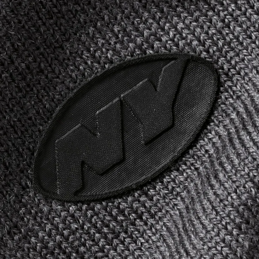 New York Jets Sweaters & Dress Shirts | Sweatshirts & Fleece^Men's Charles Tyrwhitt Gray Merino Quarter-Zip Pullover Sweater